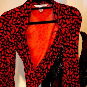 DVF size 4 wrap dress